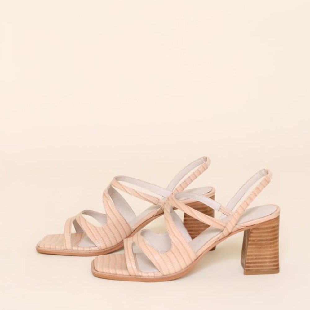 "INTENTIONALLY __________." IF OJAI HEEL BEIGE 7